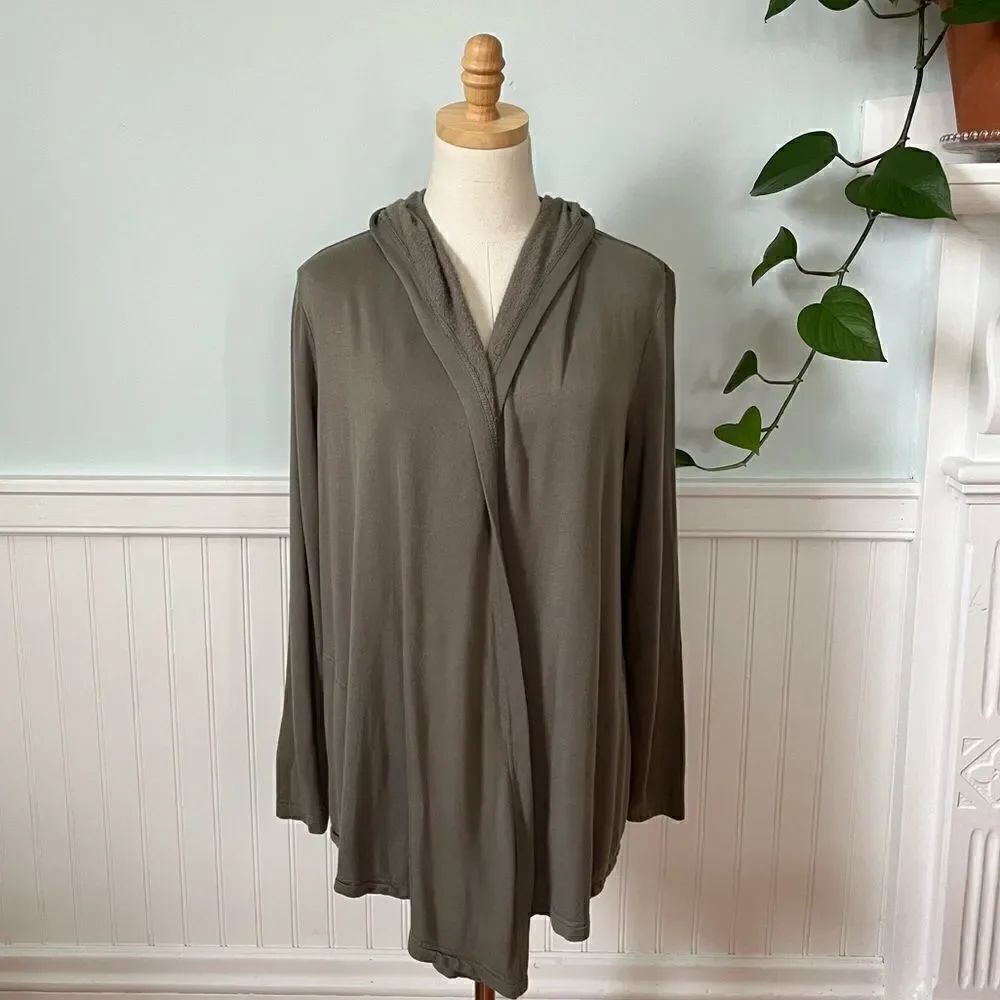 Splendid GREEN Superstoft Northside Cardigan Small - Picture 6 of 10